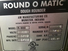 Round O Matic R-900C Electric Countertop Doug...