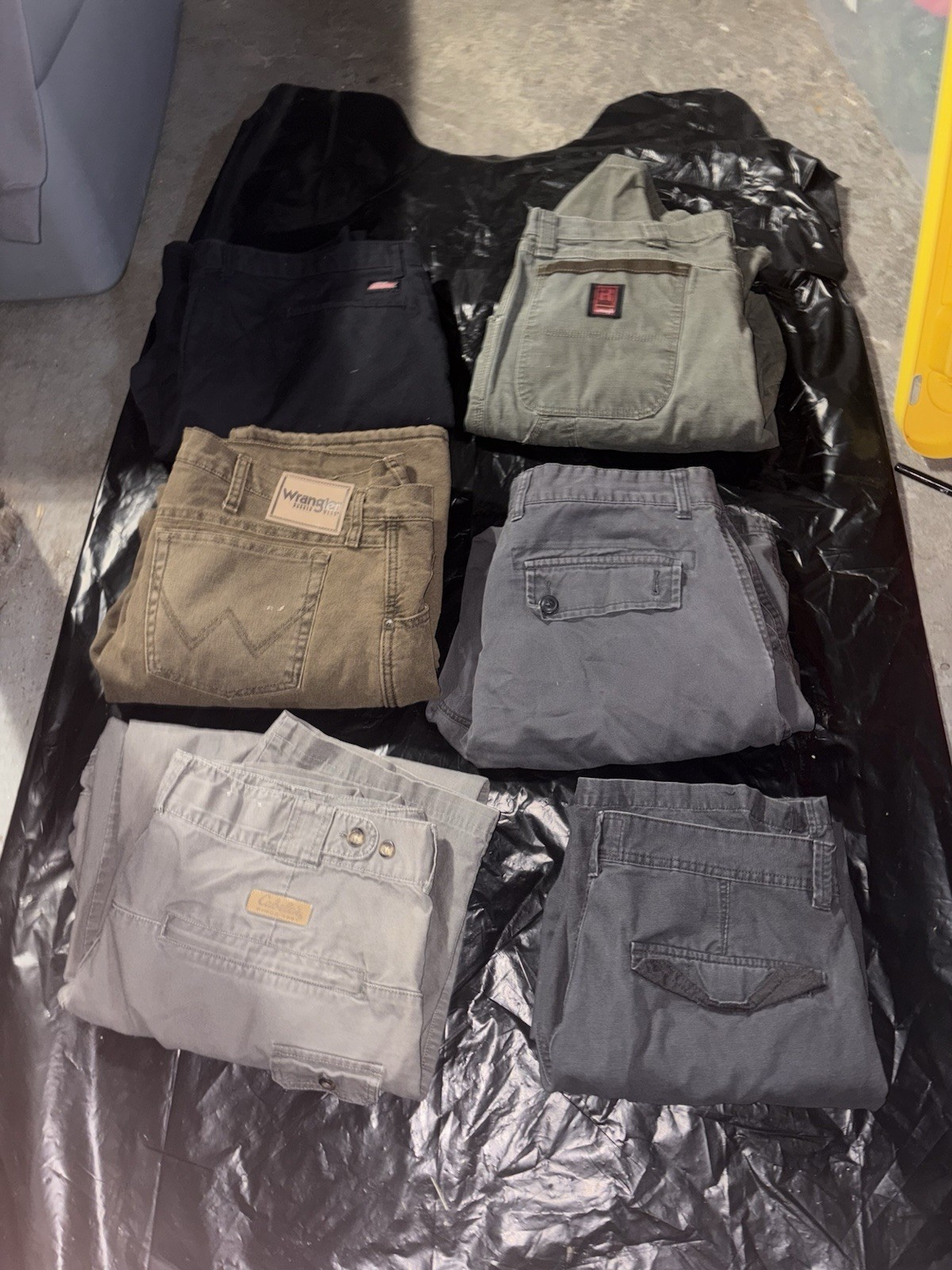 Wrangler Pants Work Pants Lot Of 6