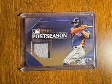 2024 Topps- Postseason Performance Autograph Relics Jose Altuve /25 Auto