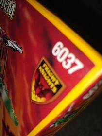 LEGO Castle: Witch's Windship (6037) Complete, With Box And Instructions.