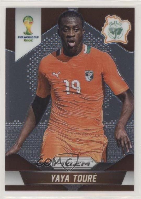 2014 Panini Prizm World Cup Yaya Toure #59 05q7