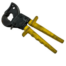 Klein Tools 63607 Ratcheting Cable Cutter ACSR Copper Aluminum - Heavy Duty