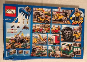 LEGO CITY: The Mine (4204) New Sealed - DAMAGED BOX  - gold mine