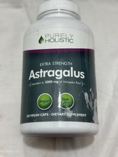 Purely Holistic Astragalus - Extra Strength - 5000 mg - 250 capsules - Exp 12/26