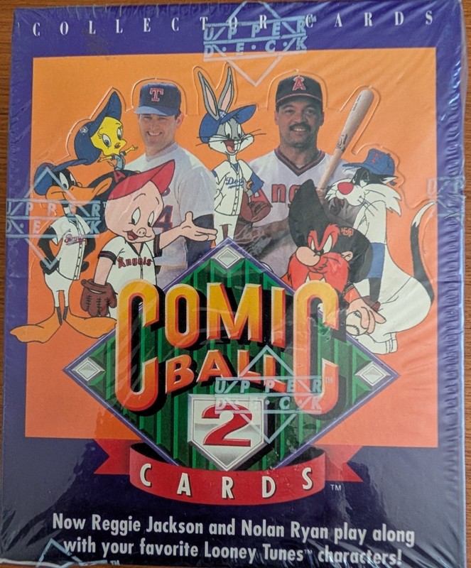 Comic Ball 2 Cards | Factory Sealed Upperdeck 