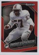 2025 Panini Prizm Black Red Prizm 232/299 Dwight Stephenson #82 HOF 19l7