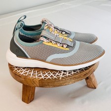 Cole Haan Zerogrand Womens Grey Mesh Lace Up ...