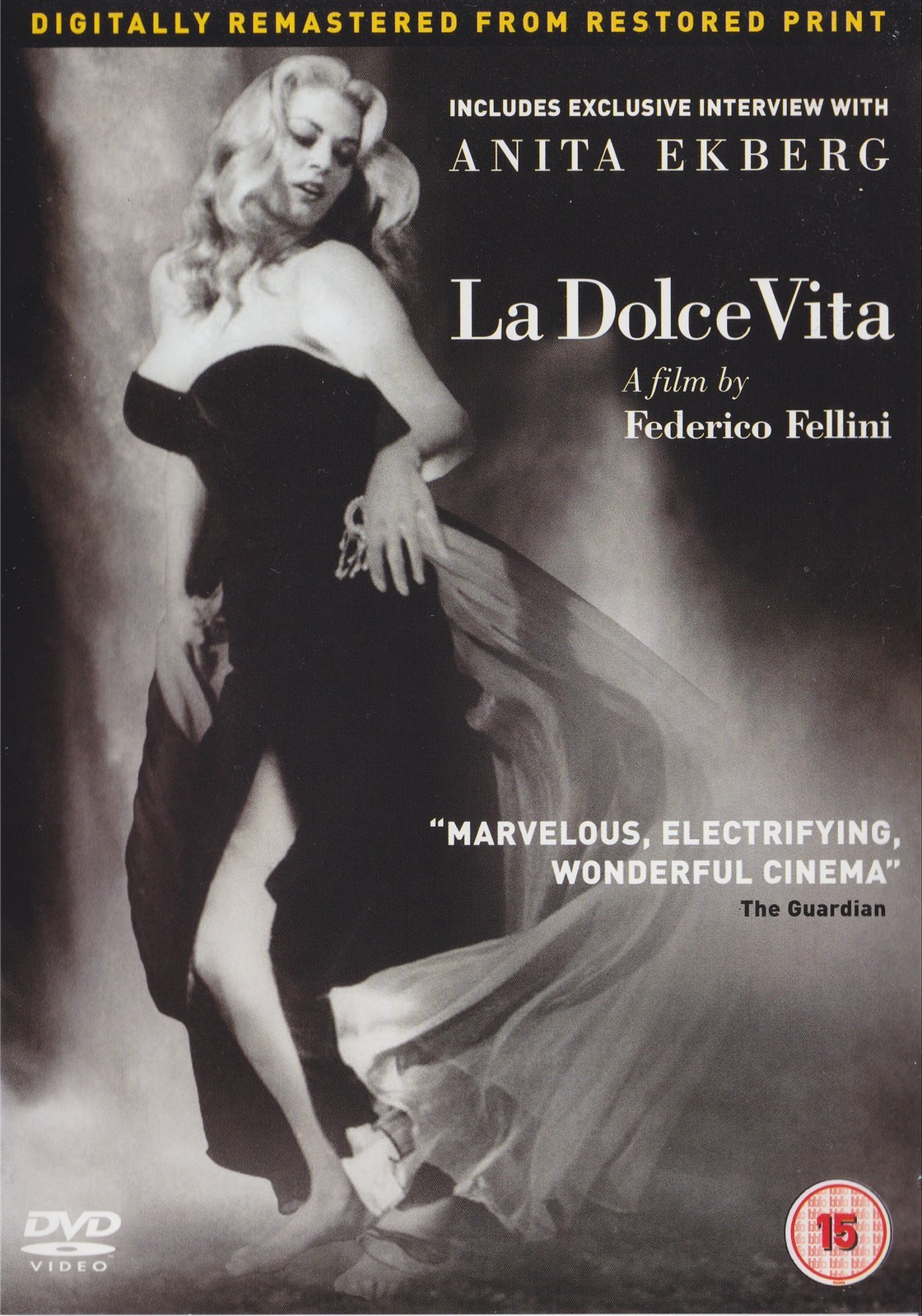 La Dolce Vita Digitally Remastered - Fedrico Fellini - NEW Region 2 DVD