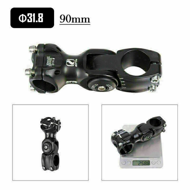 For ZTTO Adjustable Stem MTB Road Bike  Handlebar Stem 60° 31.8* 90/110/130mm