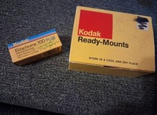 Kodak Expired Film Ektachrome 100 Plus Color Reversal Film,  Kodak Ready Mounts