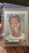 2000 Topps Chrome - Magic Moments Hank Aaron #237 1957 MVP