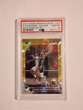 PSA 10 2019 Panini MOSAIC Nickeil Alexander-Walker Gold Ice Rookie #214 /10