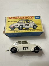 Vintage Lesney Matchbox #15 Volkswagen #137