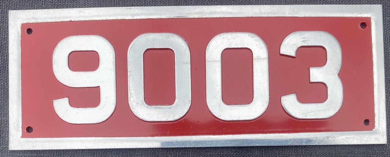 Eastern National Omnibus 9003 84 TVX Bristol FLF ECW Bus Coach Fleet Plate