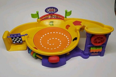 #ad Fisher Price Lil Zoomers Spinnin#x27; Sounds Speedway. Tested: Lights amp; Sounds Work $54.45