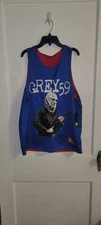 G59 Records NWT Blue InFidel Jersey Reversible Blue & Red Size Medium