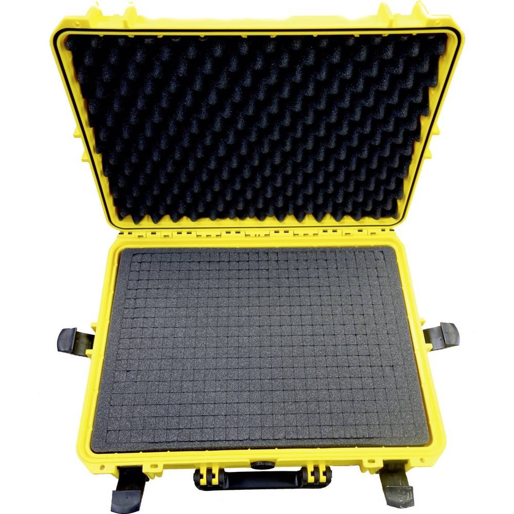 Mallette outils universelle MAX505S-GE coffret de chantier etanche plastique jaune