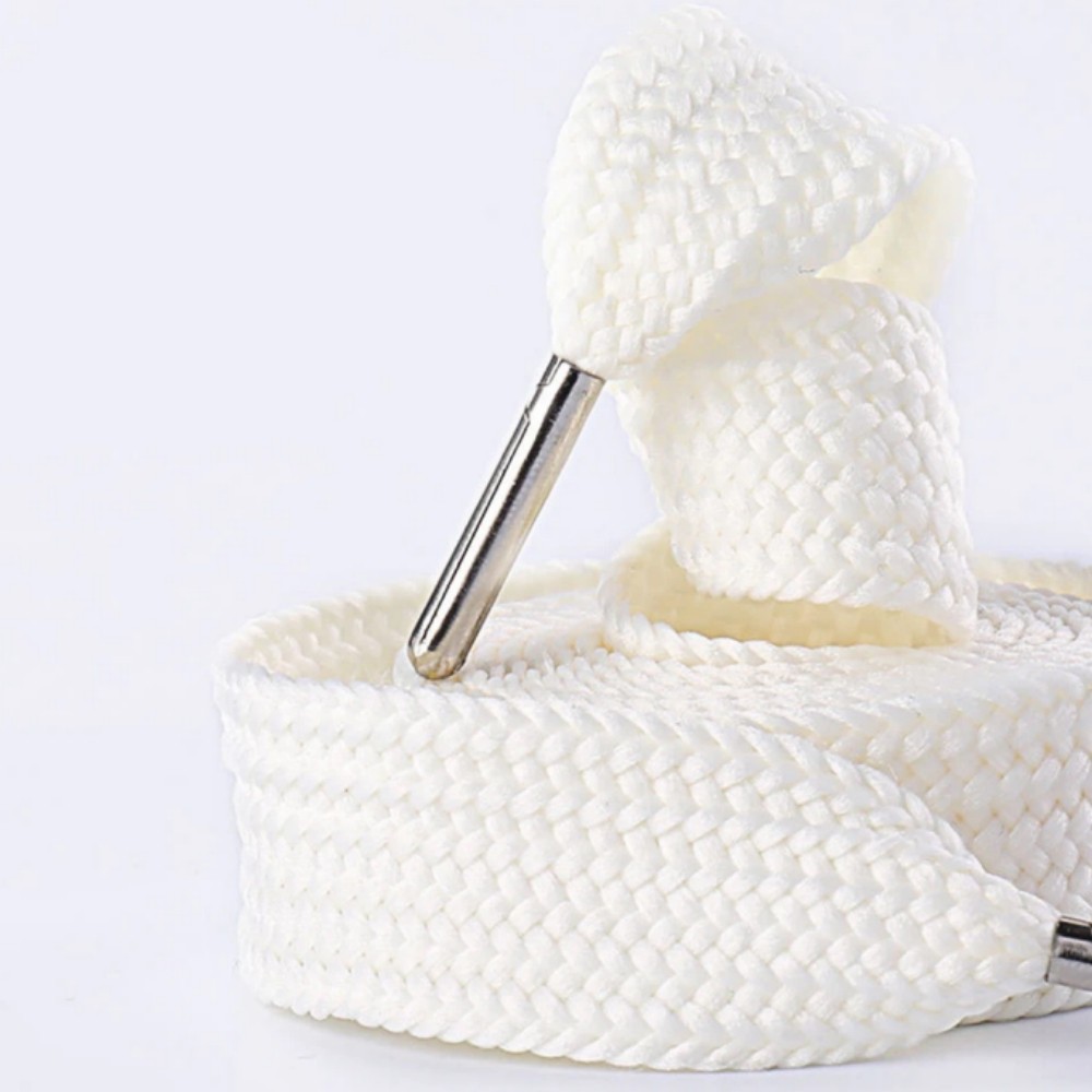 Lacci per scarpe grassi piatti extra larghi 2 cm 3/4" 130 cm colore stivali lacci scarpe sneakers foto 6