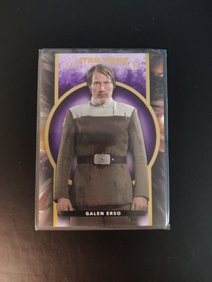 2024 Topps Star Wars Masterwork Galen Erso #99 Purple 28/50