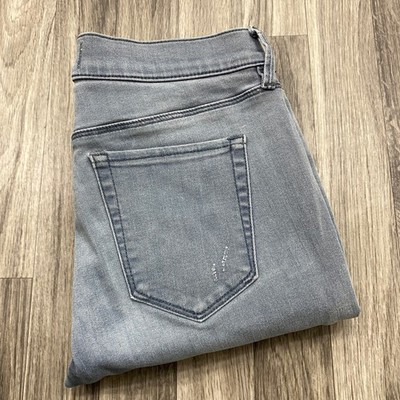 PACSUN Jegging Super Stretch Mid Rise Blue Denim Distressed Jeans Womens Size 26