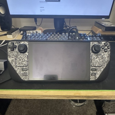 #ad #ad Valve Steam Deck LCD 512GB w dbrand Killswitch Anker USB C Dock amp; Custom Skin $540.00