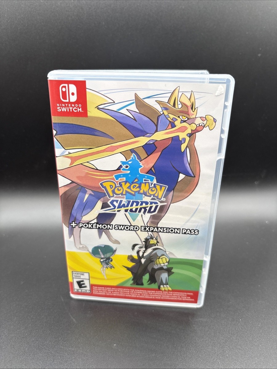 Pokemon Sword + Pokemon Sword Expansion Pass Nintendo Switch [Case