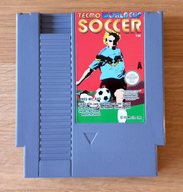 Tecmo World Cup Soccer - Nintendo NES game - PAL - Complete