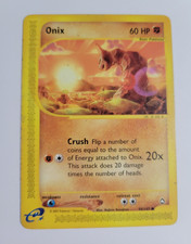 Pokémon TCG Onix 98/147 Aquapolis Common Reverse Holo EN Basic 60HP 2002 on eBay