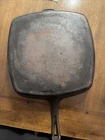 Vintage Wagner Ware Sidney O Square Cast Iron Skillet #1220 11"x11" Pre 1959