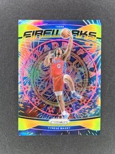 2024-25 Panini Prizm Fireworks Tyrese Maxey /10 Gold Philadelphia 76ers