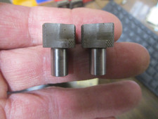 2 NOS Acme #15 ID X 5/16" OD X 1/2" Long Slip Fixed Drill Bushing USA .575" Head