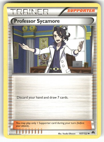 Professor Sycamore XY - BREAKpoint Uncommon Pokemon Lightly played