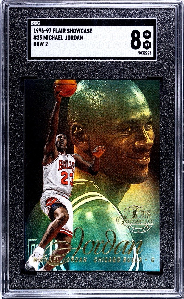 1996-97 flair showcase row2 全90種セット 96-'97 Flair Showcase Michael Jordan #2 Row 2 Graded 9 | eBay