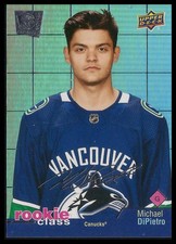 Michael DiPietro 2020-21 Upper Deck Rookie Class SE Card!!. rookie card picture