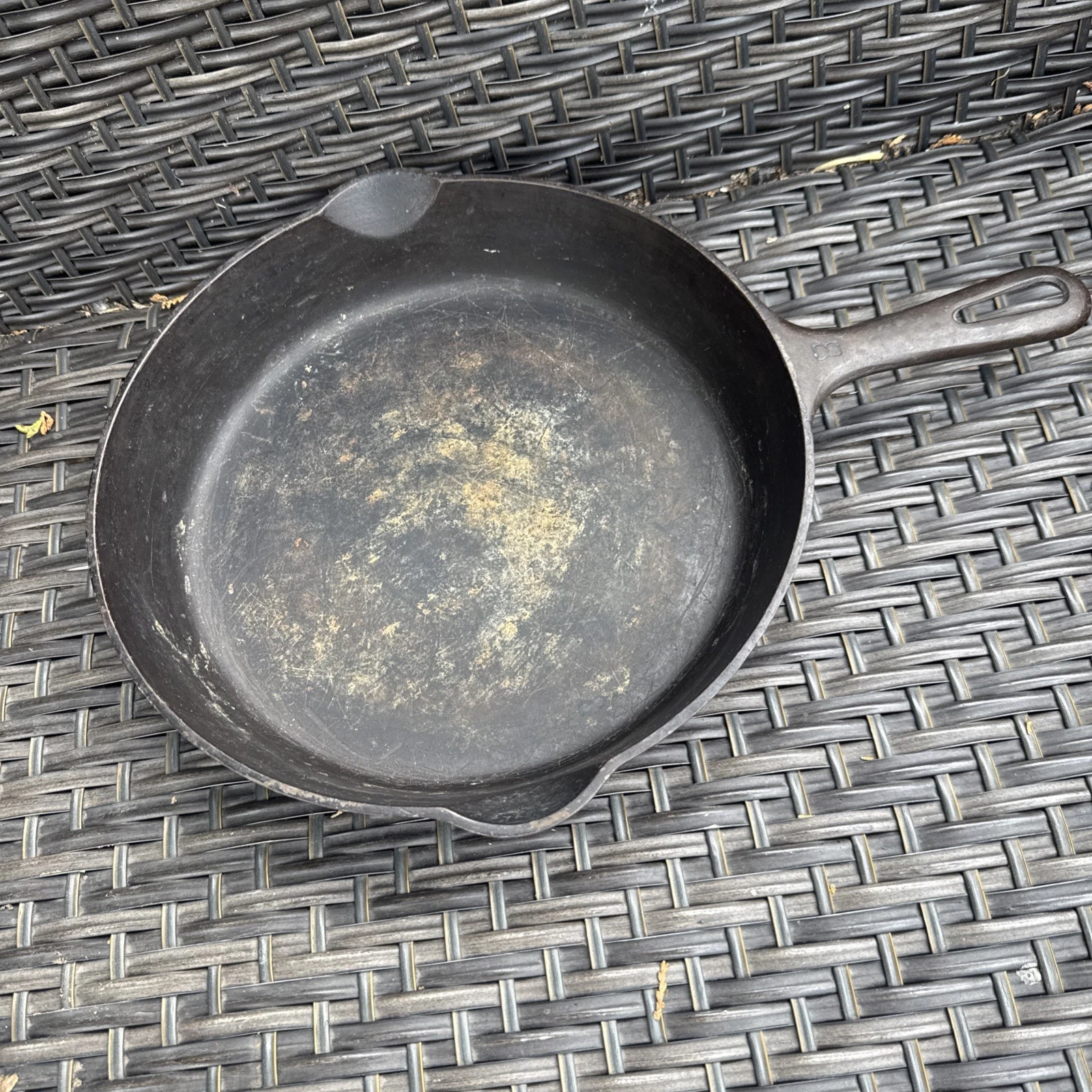 Griswold/Sears Best Made #8 Cast Iron Skillet
