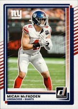 2025 Panini Donruss - Micah McFadden #55 - Giants