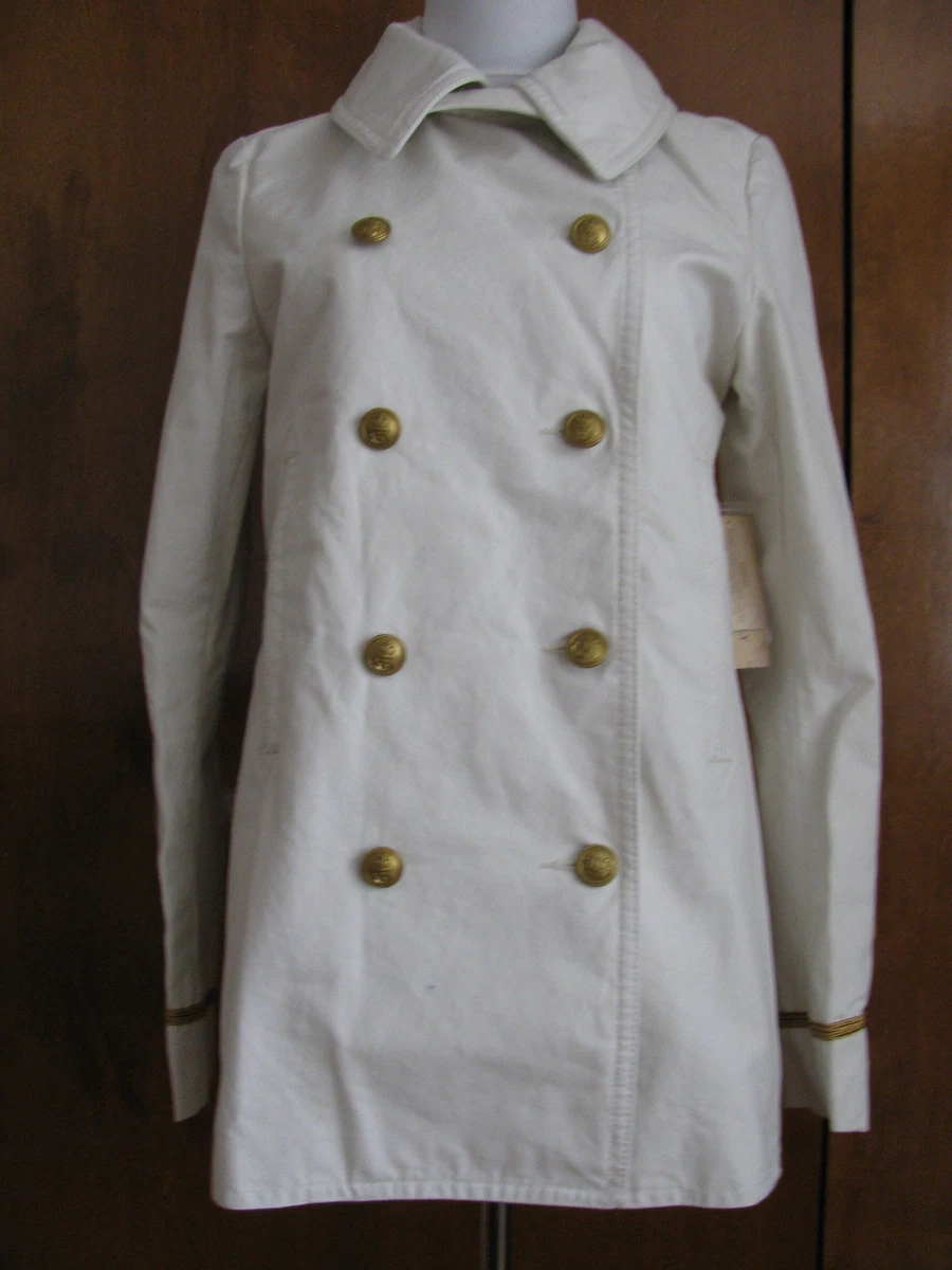 White peacoat sale