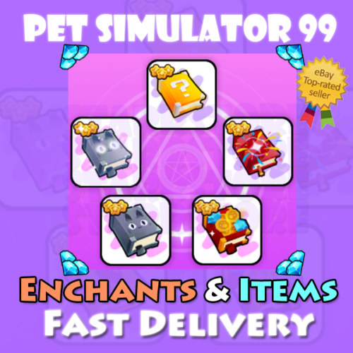 Pet Simulator 99 Enchants & Items | Roblox PS99 | Fast Delivery & Cheap - 第 1/17 張圖片