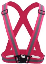 Adult Kid High Vis Viz Vest Safety Visibility Waistcoat Jacket Belt