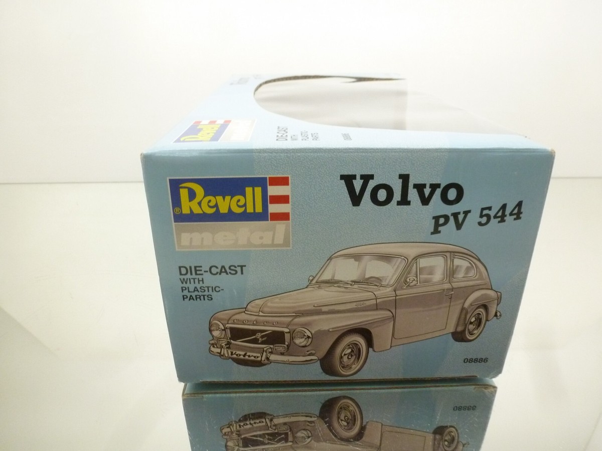 REVELL 08886 VOLVO PV544 1958 -RARE- DARK BLUE 1:18 - GOOD IN BOX