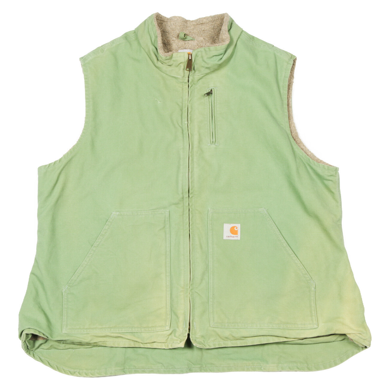 Carhartt Chaleco Forro Polar 2XL Chaleco sin Mangas Sherpa Calentador