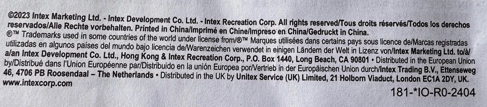 Intex Swim Center Familien Pool Kinderpool Swimmingpool Planschbecken Blau 56475 - Bild 3 von 3