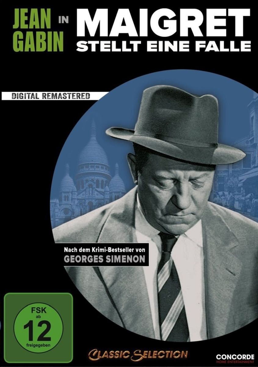 Maigret stellt eine Falle (DVD) Jean Gabin Annie Girardot Jean Desailly