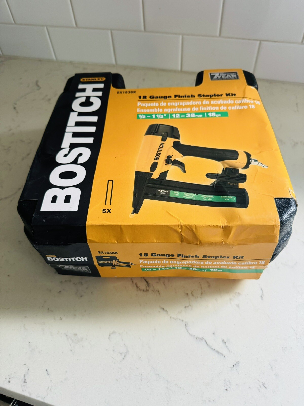 Bostitch SX1838K 18 GA Finish Stapler Kit eBay