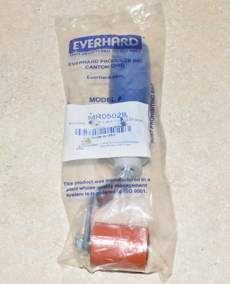 "Rodillo de costura de silicona ergonómico Everhard 5" mango de agarre de cojín MR05029 - ¡NUEVO!