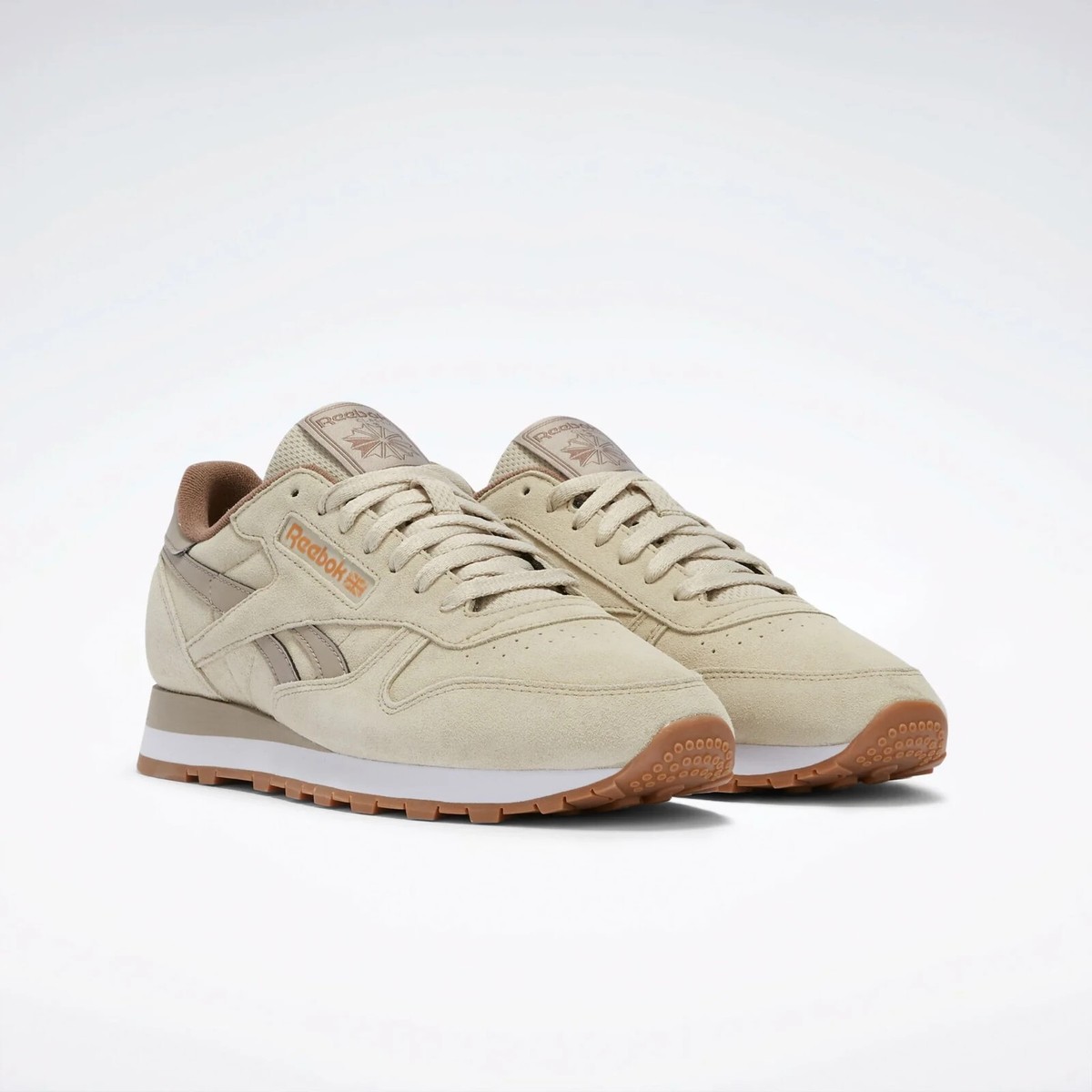 REEBOK★CLASSIC LEATHER★ベージュ系 Reebok Unisex Classic Leather Sneakers in Beige / Ash Shoes