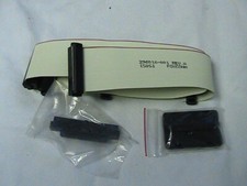 1 NEW FOXCONN 4 DROP SCSI CABLE WITH TERMINATOR 296016-001  DATAMATE ADAPTER
