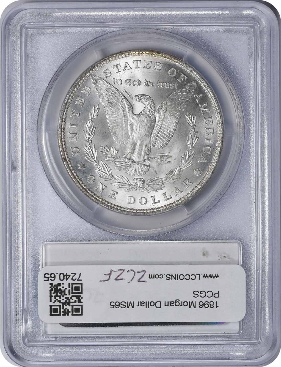 1896 Morgan Silver Dollar MS65 PCGS | eBay