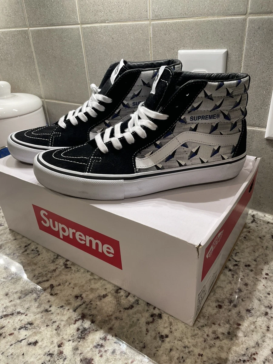 Supreme®/Vans® Diamond Plate Sk8-Hi Pro-