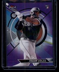 2023 Topps Finest - #56 Oscar Colas (RC)